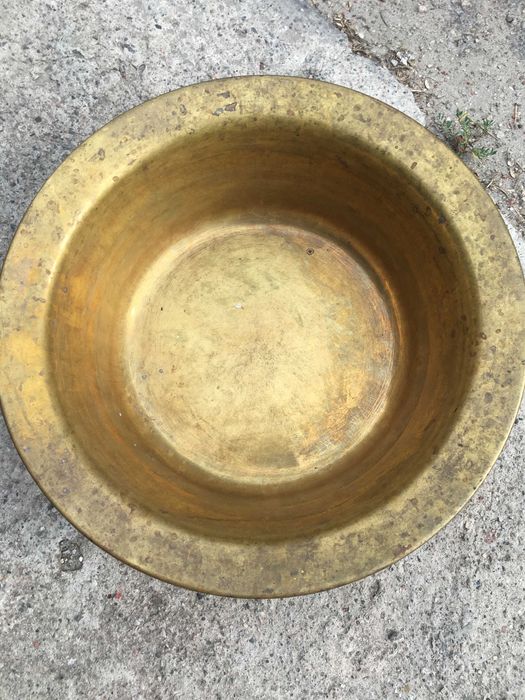 Таз медный для варки варенья СССР