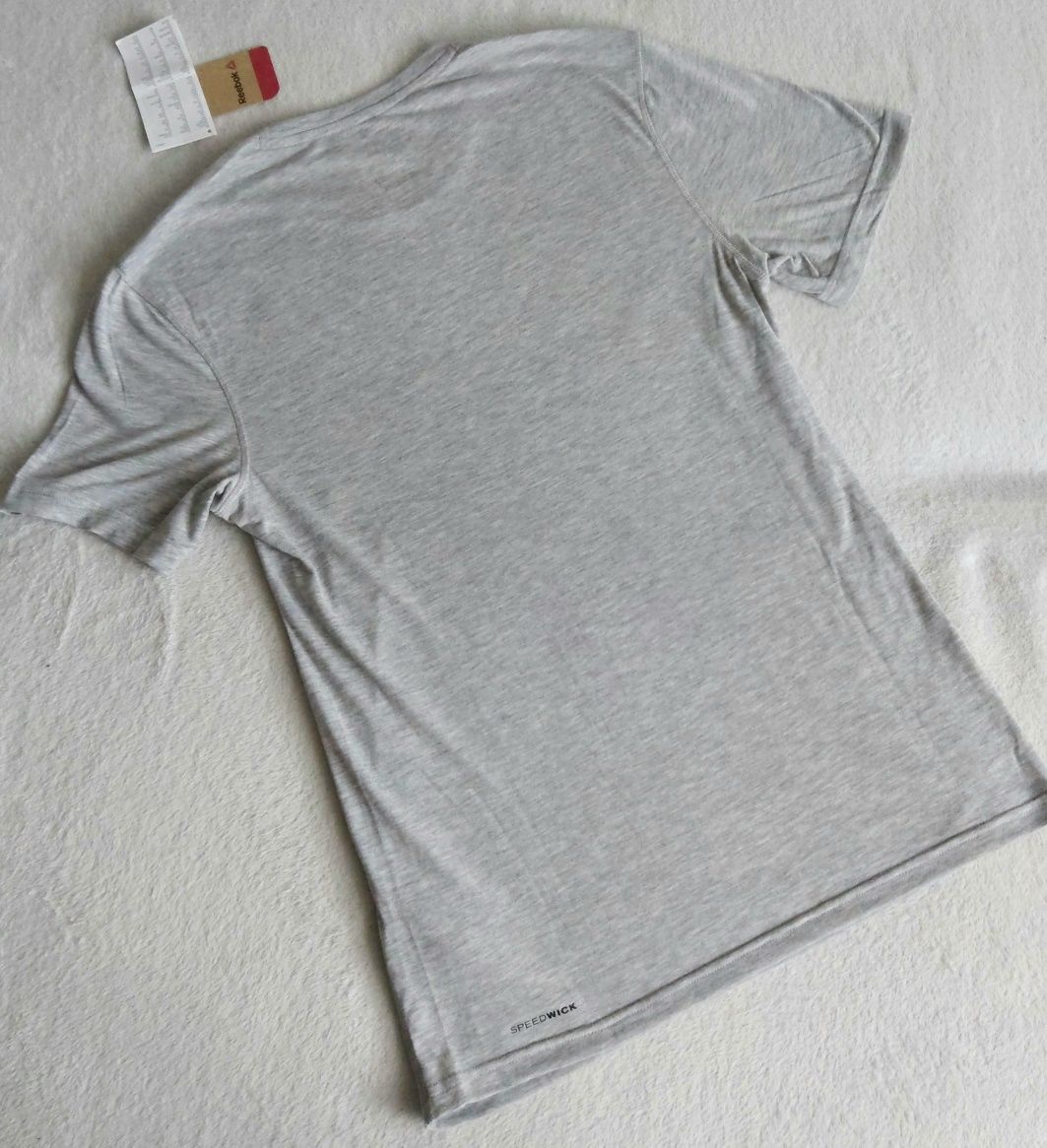 Reebok nowy t shirt z logo rozm S