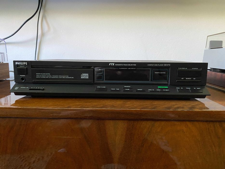 Philips CD473 – legendarny odtwarzacz CD z TDA1541A, stan bdb