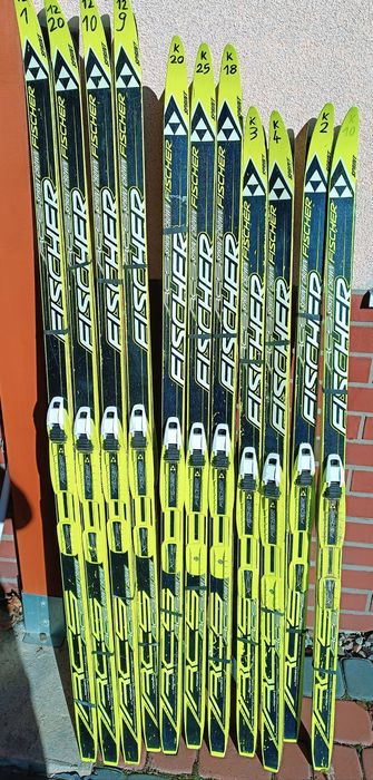 Narty biegowe Fischer RCS crown z wiązaniem