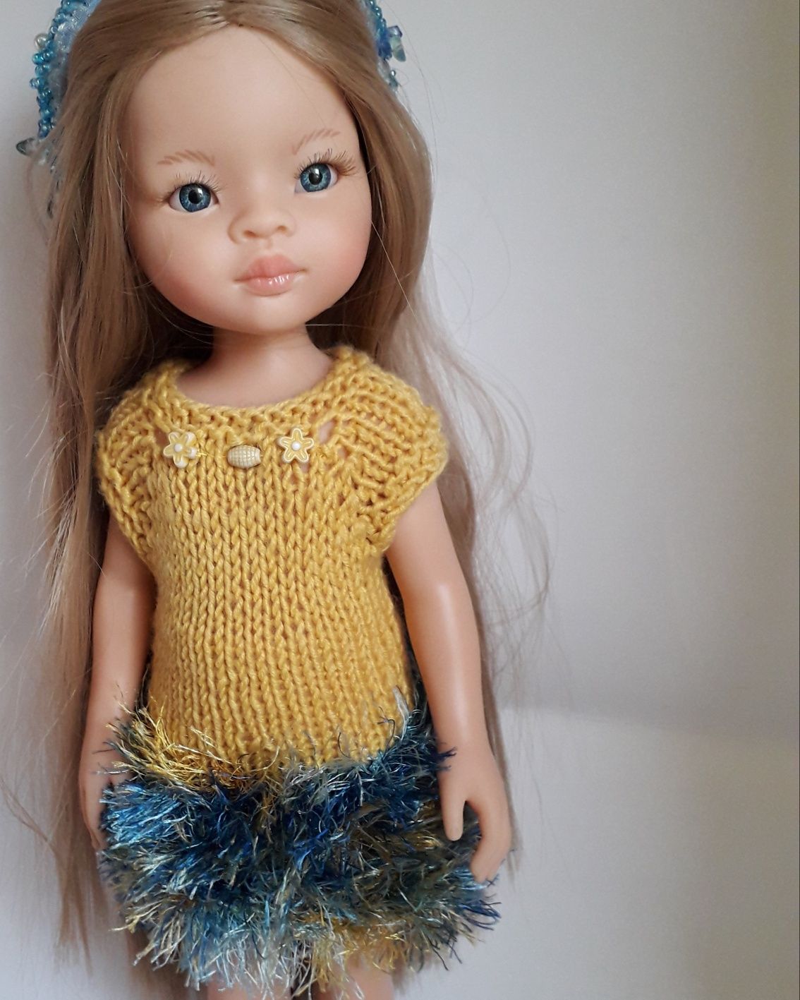 Платье для куклы Паола Рейна (Paola Reina) 32-34 см