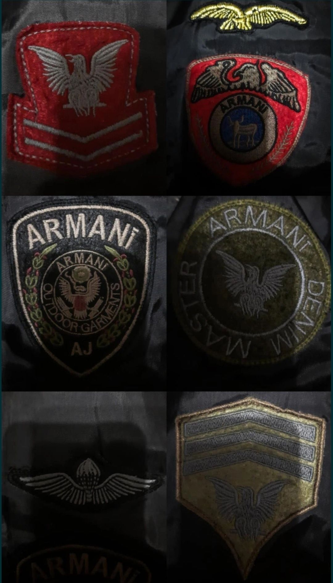 Бомбер куртка ARMANI vintage ma-1 top gun military alpha usa