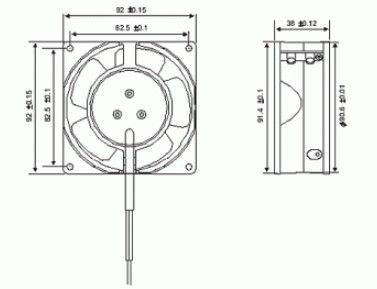 Ventiladores Metal - Recuperador de Calor 80x80 | 92x92 | 120x120 mm