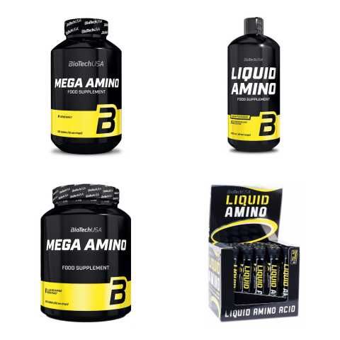 Амино Биотеч Mega Amino 3200 BioTech Nitron Liquid Amino