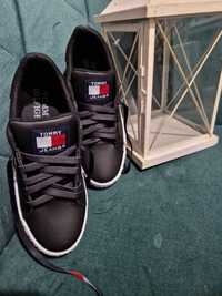 Czarne buty Tommy Hilfiger nowe 38