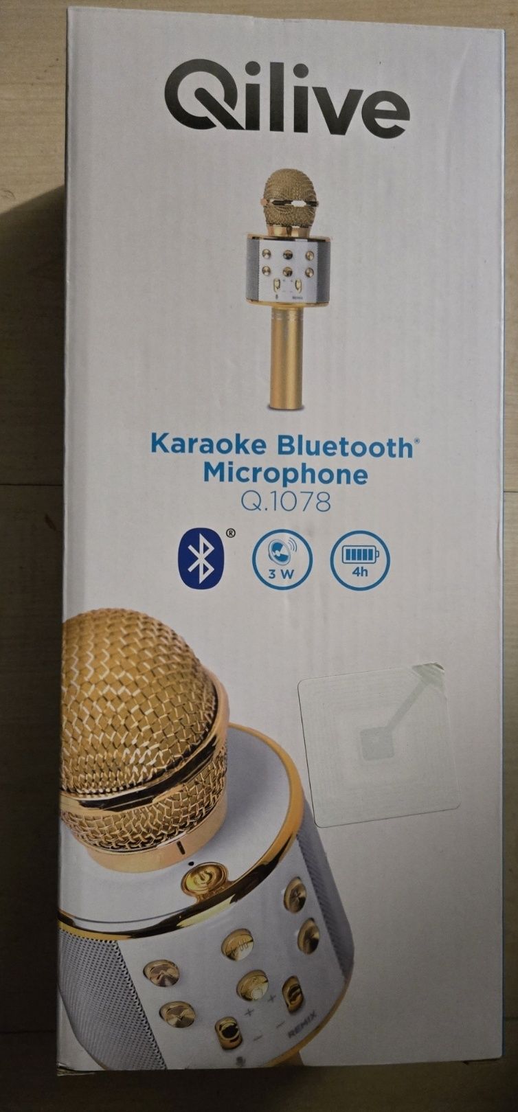 Mikrofon karaoke z Bluetooth