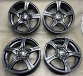 Диски R16 5 114.3 et50 J6.5 титани чорні Mazda Elantra ceed