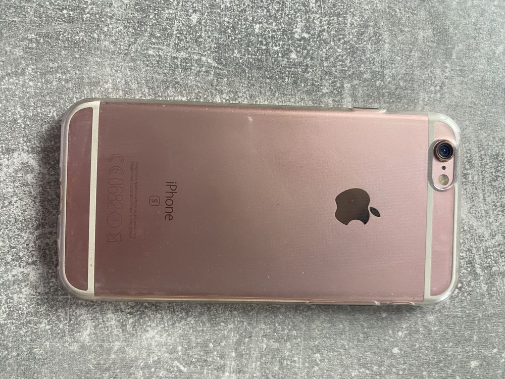 Iphone 6s złoty różowy