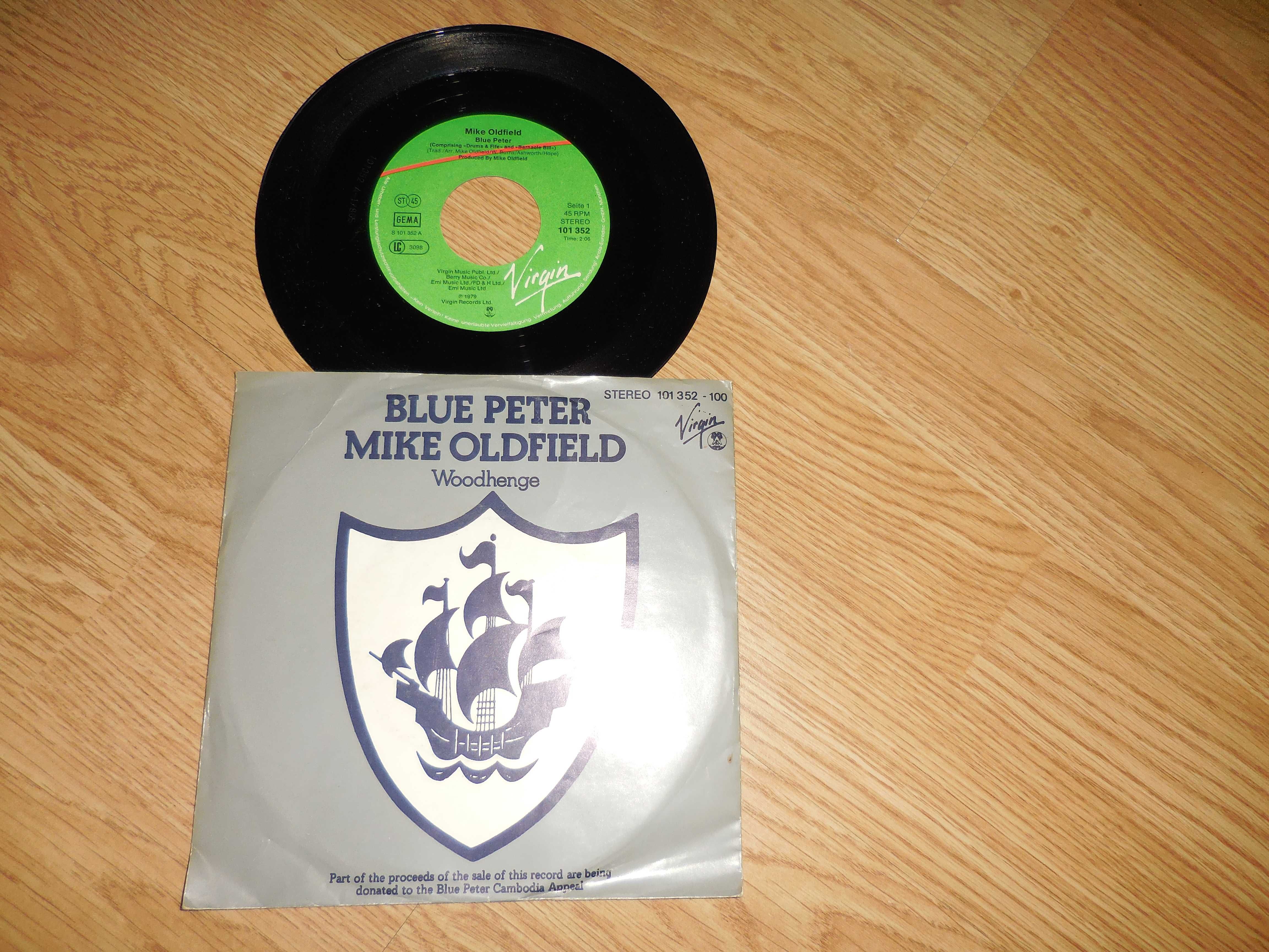 MIKE OLDFIELD 'Blue Peter'..