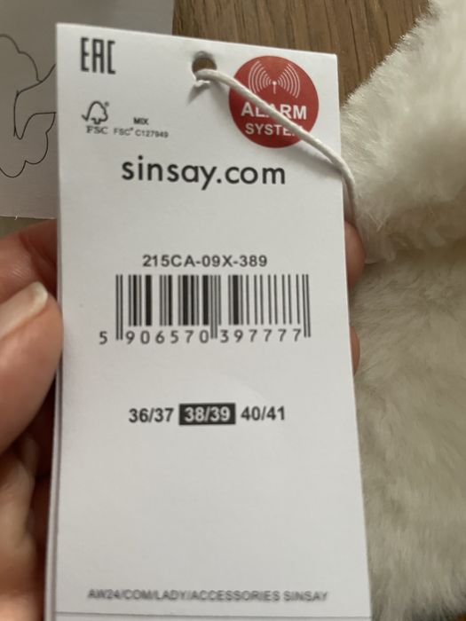 Капці жіночі розмір  38-39