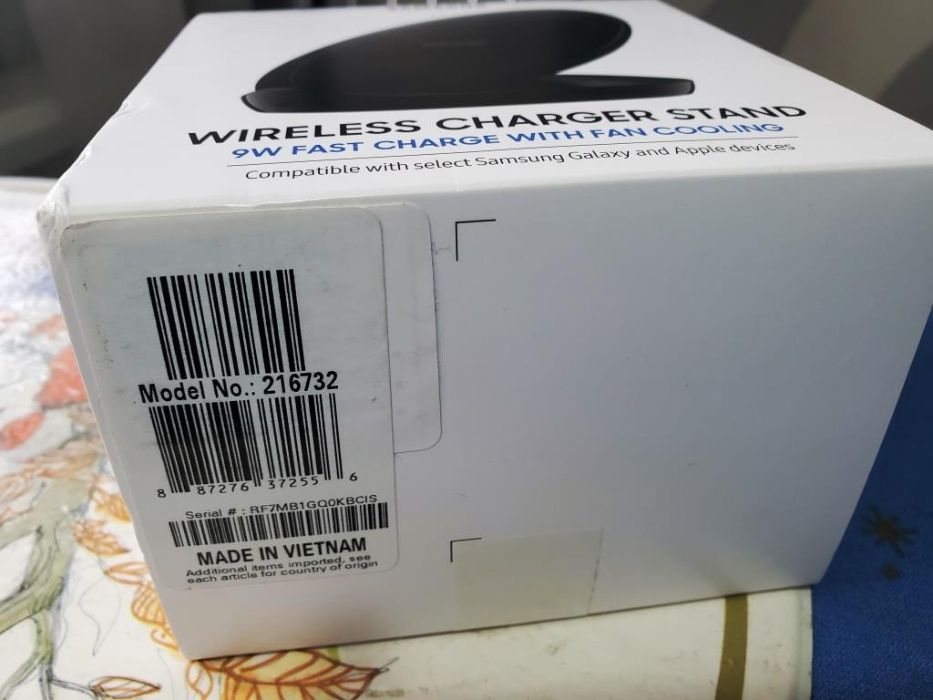 Беспр.зарядка Samsung Fast Charge Qi Wireless Charging Stand