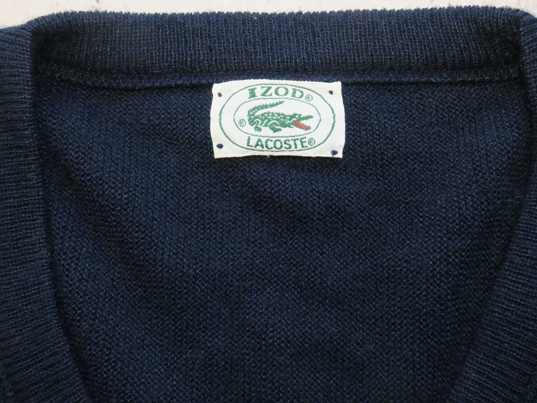 Lacoste Izod sweter vintage XXL