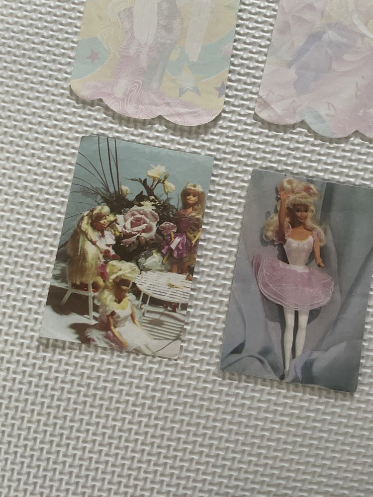 Kolekcjonerskie karteczki notesikowe lata 90 barbie