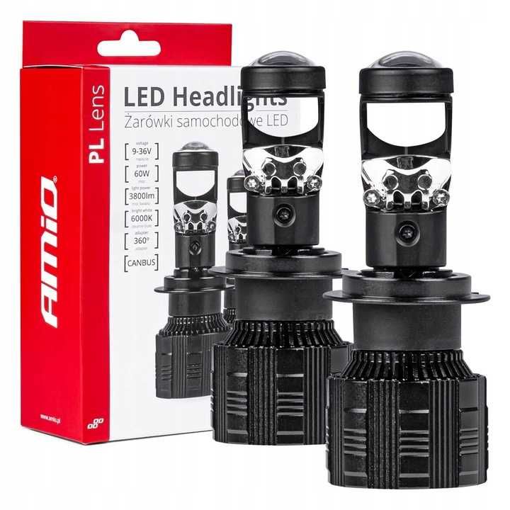 Żarówki Amio Led H7 mix