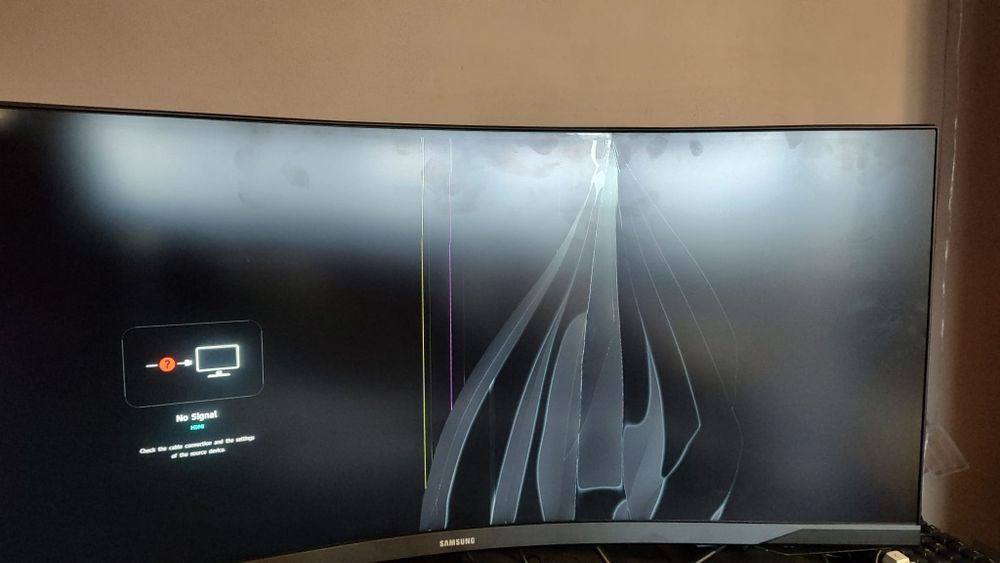 Uszkodzony monitor SAMSUNG Odyssey G5 34