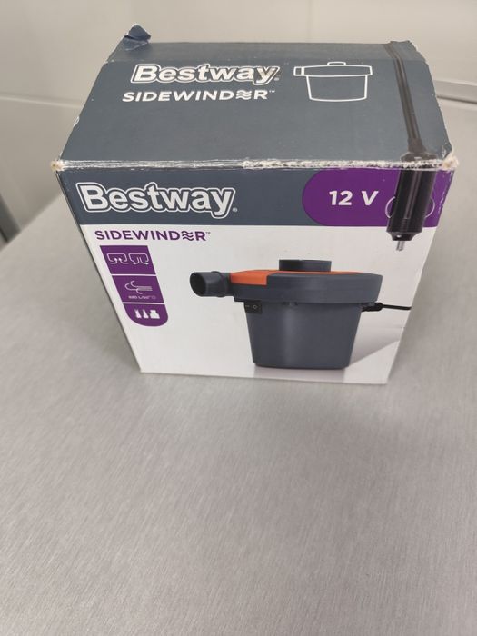 Bomba de ar elétrica portátil