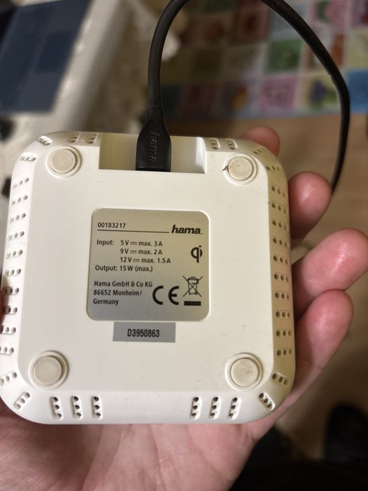 Ładowarka HAMA  INDUKCYJNA TFC15 usb 3.0