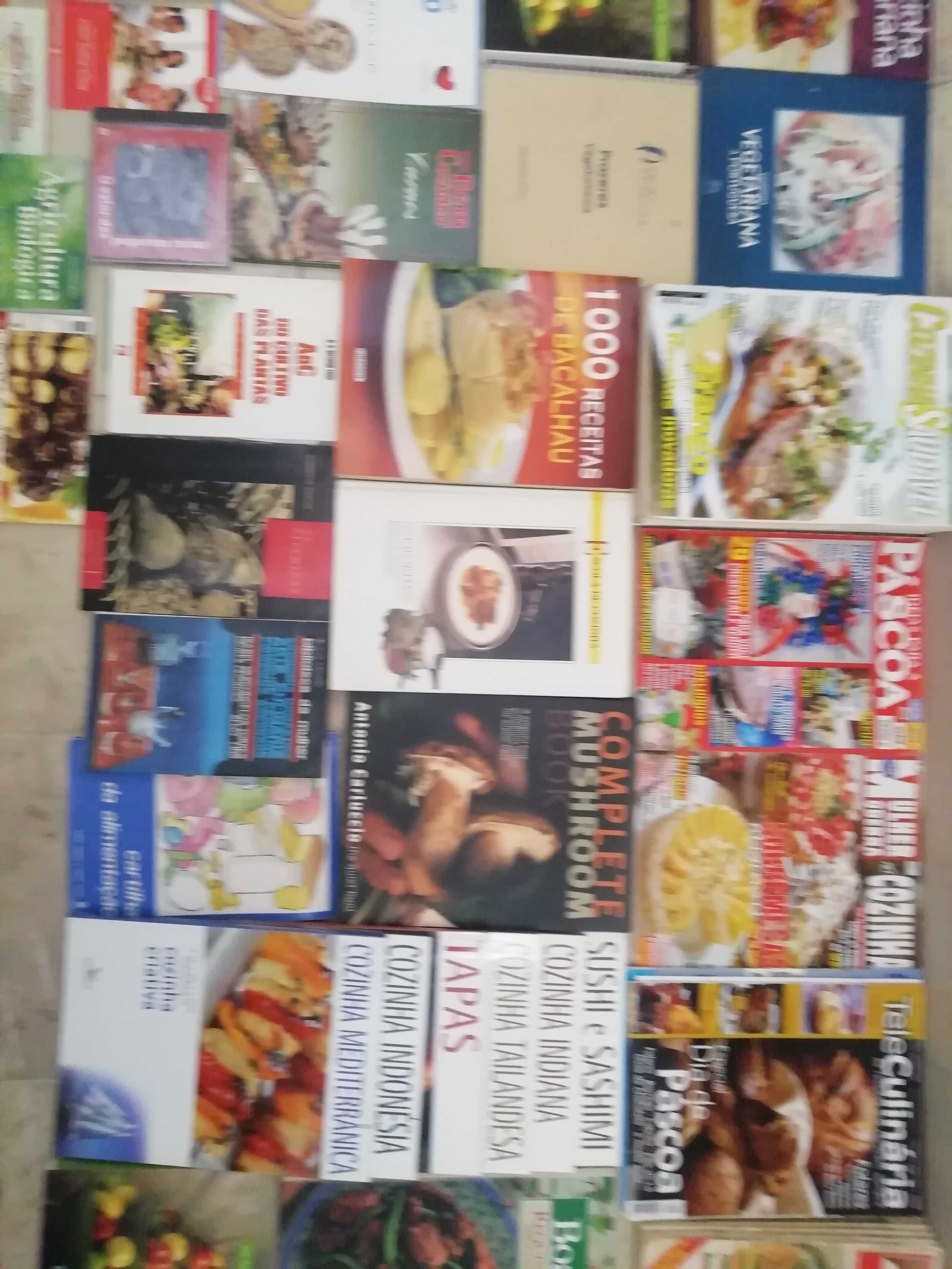 Livros de culinária muito bem estimados