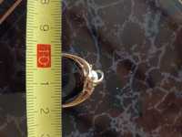 Pierścionek z opalem złoto 585
