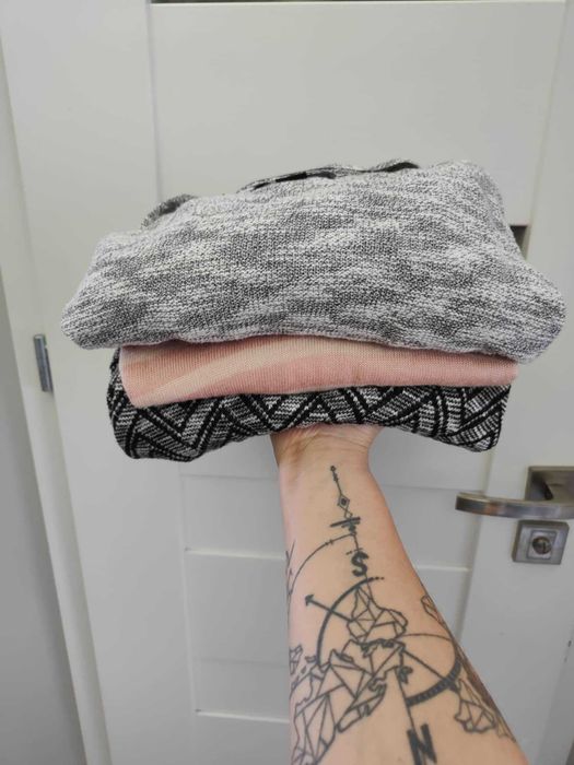 zestaw seterków damskich kardiganów 3 sztuki Cropp House