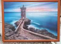 Quadro puzzle 1000 peças Paisagem farol