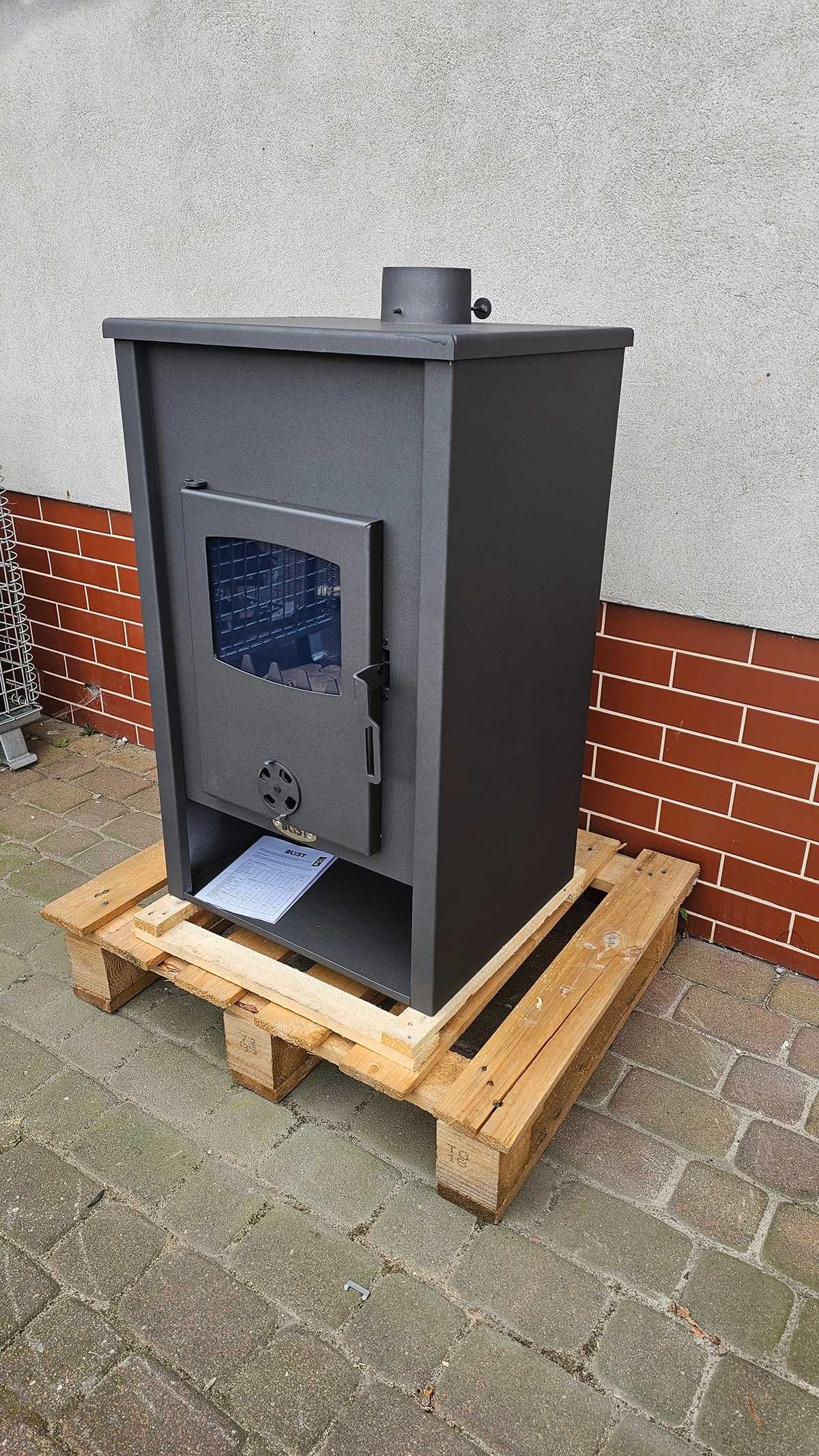 PIEC kominek koza B22 E 22kW z płaszczem wodnym - NOWE - EKOPROJEKT