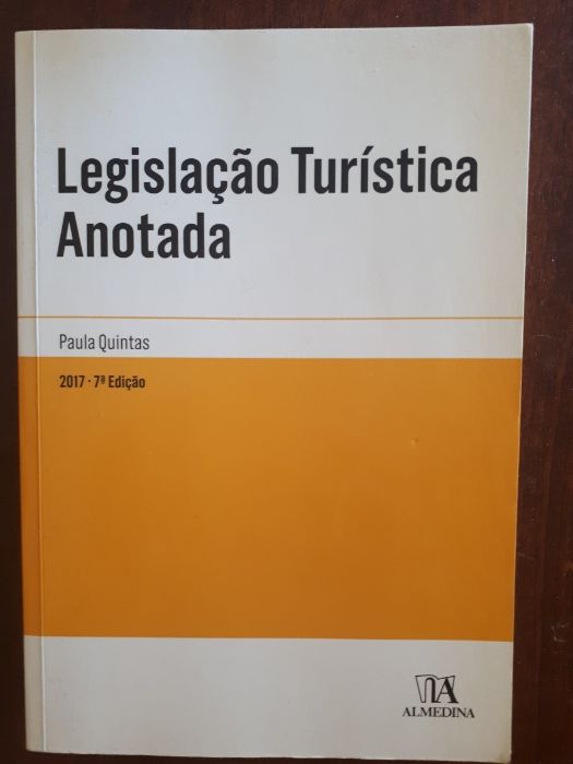 Legislação turística anotada c/portes incluídos
