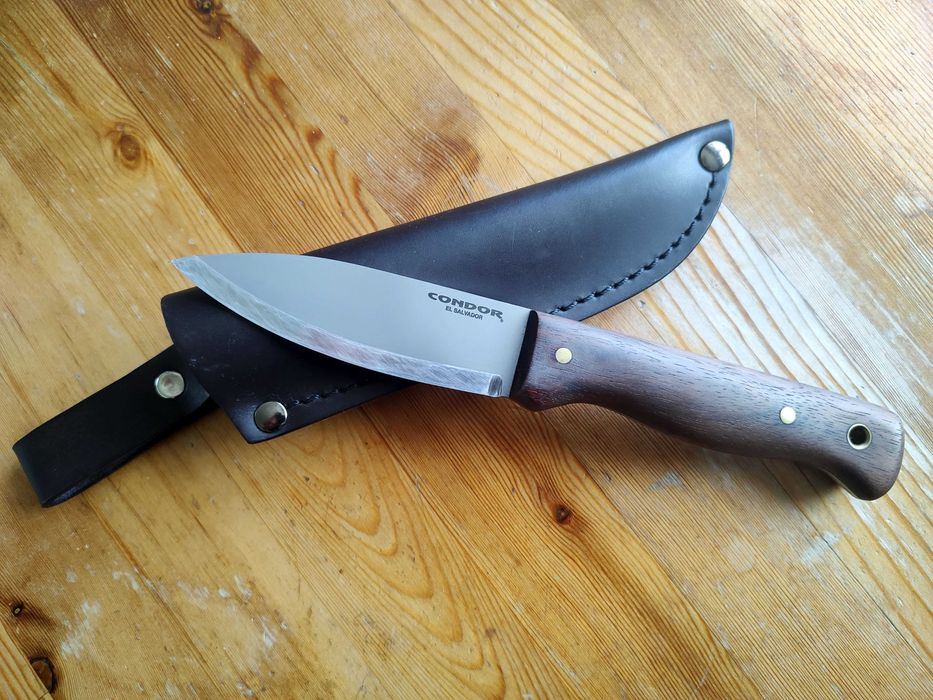 Nóż Bushcraft condor bushlore stal węglowa survival outdoor