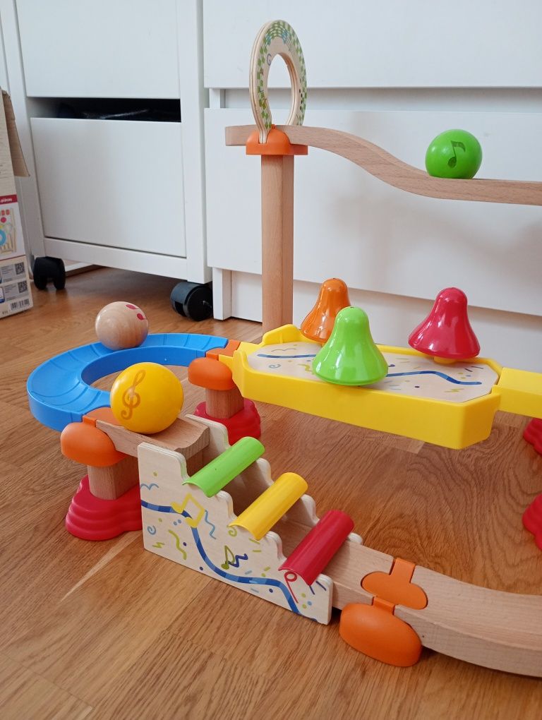 Drewniany tor kulkowy muzyczny Playtive