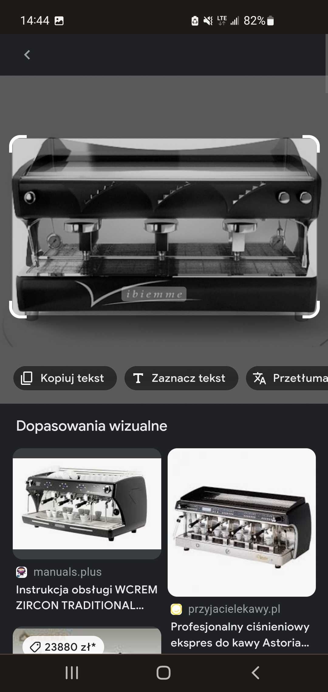 Ekspres do kawy la vibiemme evolution