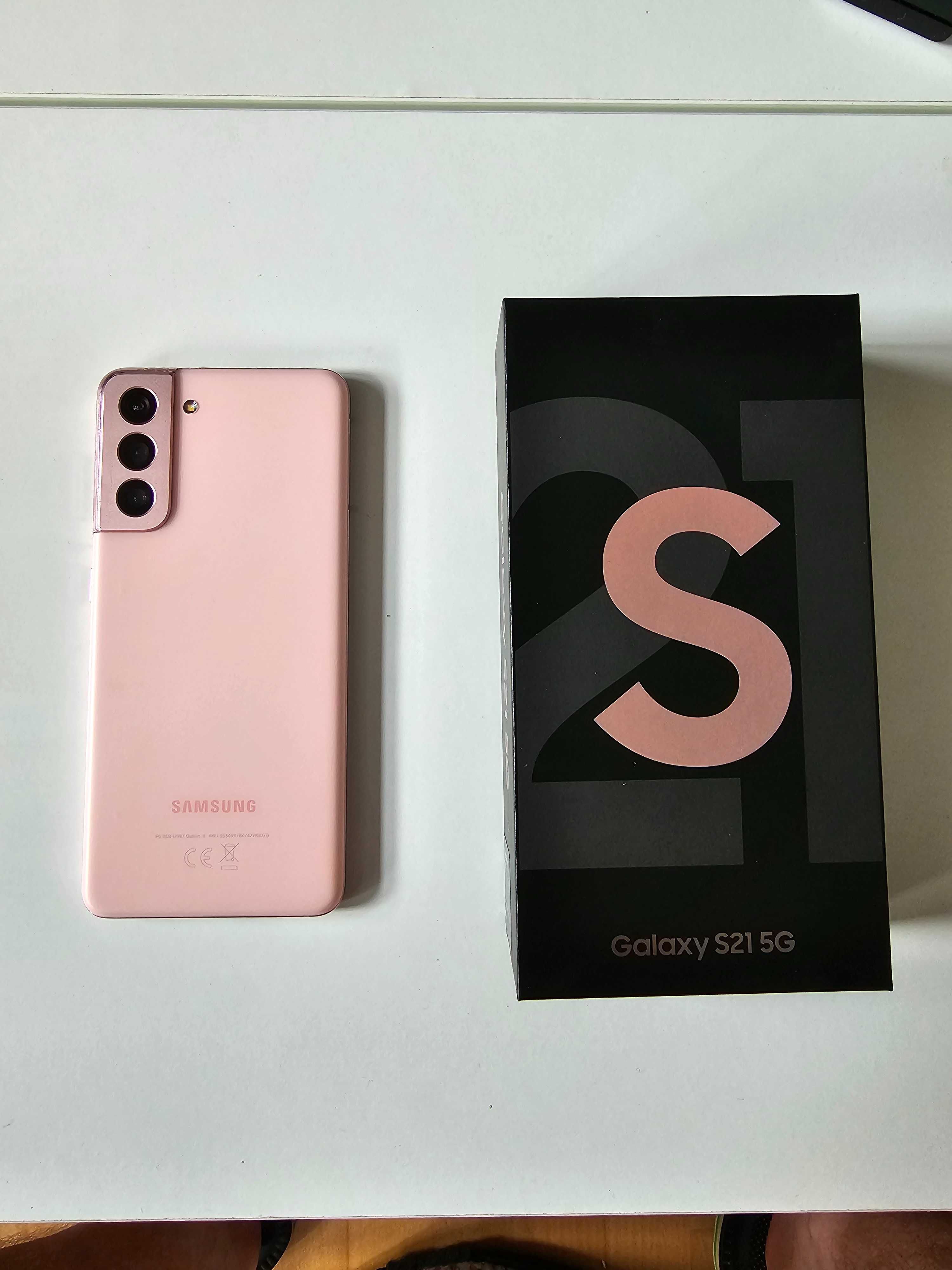 Samsunga Galaxy S21 5g 256 gb różowy