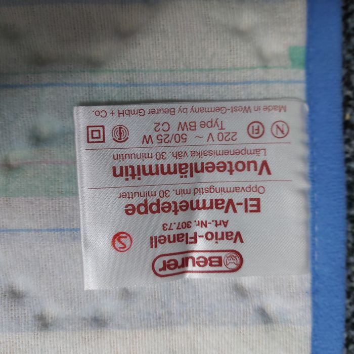 Podgrzewacz łóżka / mata grzejąca Beurer 150x80