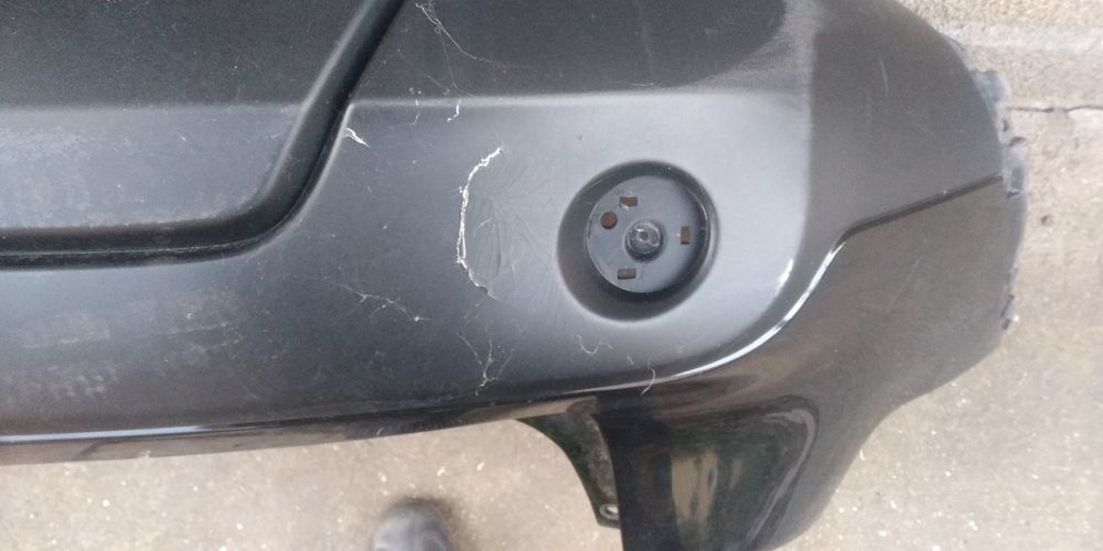 Nissan Qashqai j10 задний бампер черный