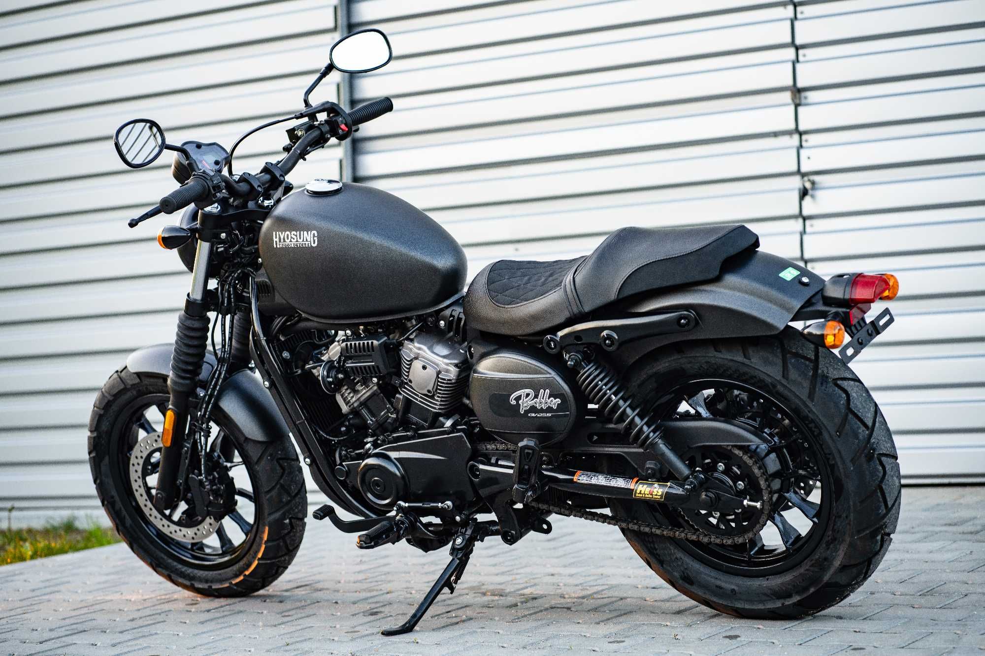 Hyosung GV 125 S Bobber 2022 rok 2500 km jak Nowy