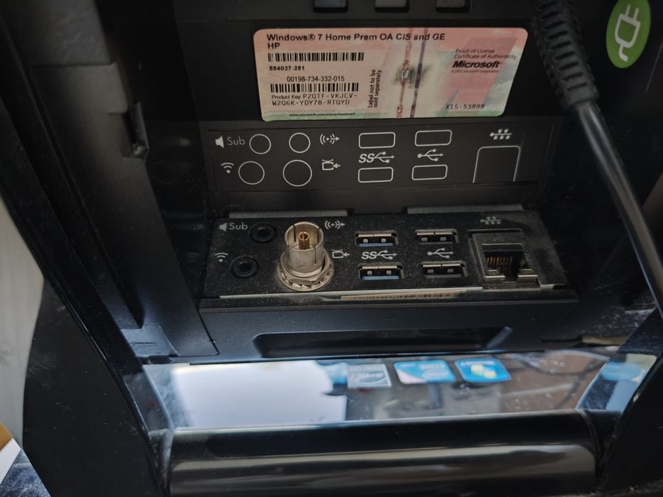 Komputer HP TouchSmart 610 24"  dotykowy, potężna stacja robocza