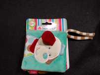 BabyFehn Livro Macio Cão