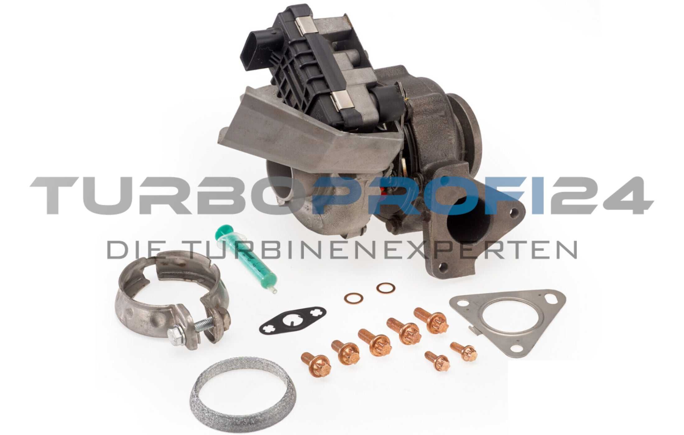 Turbina prawa Mercedes Klasa E W211 E 400 CDI OM628 Garrett ­724495