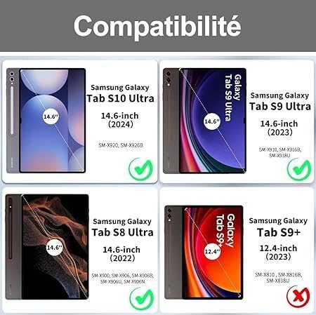 Etui Z Klawiatura Rgb Do Samsung Tab S10 Ultra/S9 14,6" Touchpad BT
