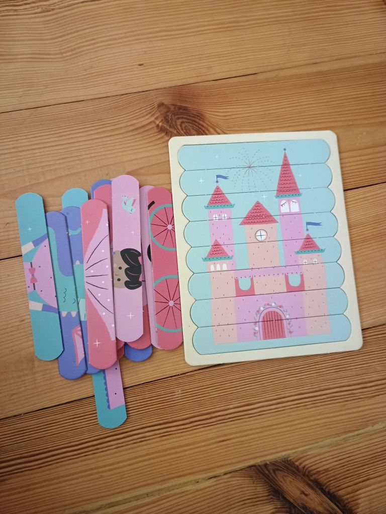 Puzzle Mudpuppy Siticks Księżniczki patyczki 24 elementy