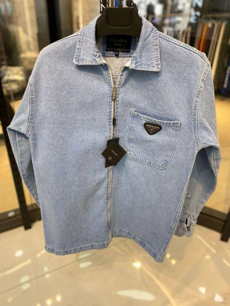 New!!! Джинсові чоловічі куртки Prada. S M L XXL. Київ