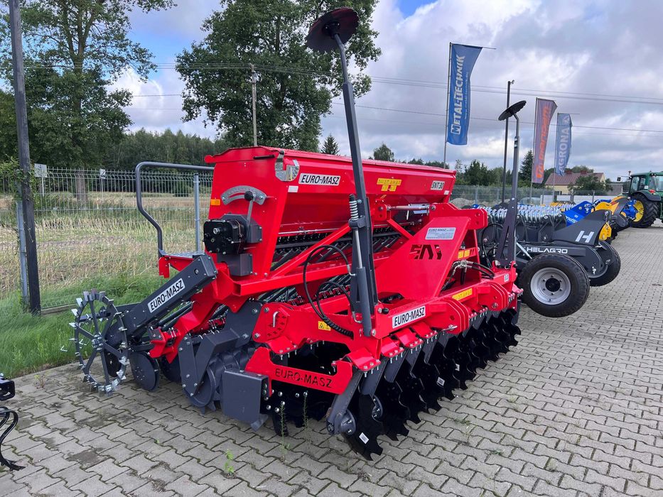 Siewnik Zbożowy Agregat Zestaw Uprawowo-Siewny EURO-MASZ 3m talerzowy