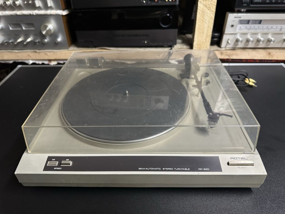 Rotel RP-820 # gramofon # półautomat