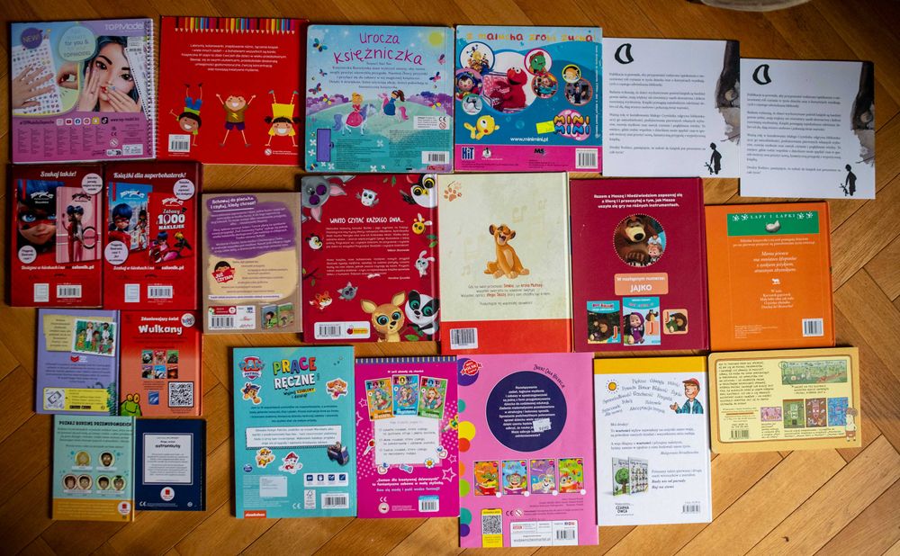 Lego Chima Ninjago Disney Bajki Książki dla dzieci Atlas zestaw 66 szt