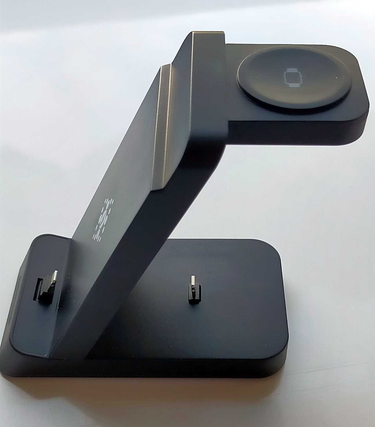 Ładowarka indukcyjna stacja ładująca 3w1 do iPhone, Appel Watha