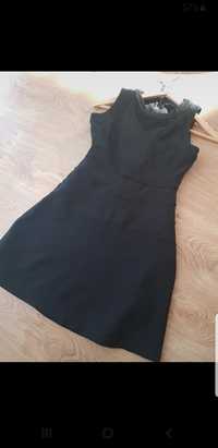 Sukienka czarna mini Zara Basic rozmiar M