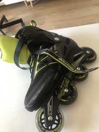 Rolki Rollerblade Bravo 44,5 w zestawie z ochraniaczami