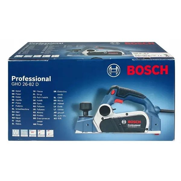Рубанок Bosch Professional GHO 26-82 D