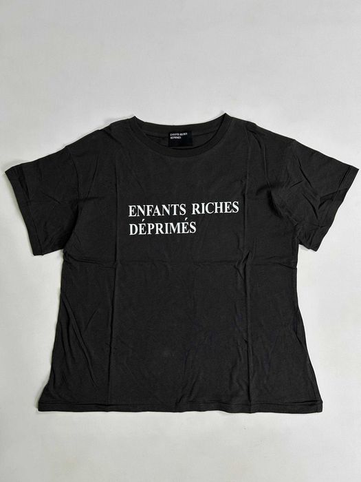 Футболка чорна Enfants Riches Deprimes archive distressed черная S M L