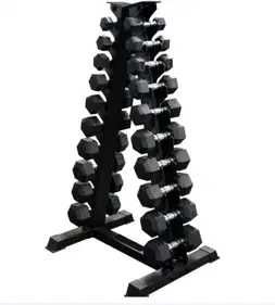 Zestaw hantli HEX 1-10kg + stojak