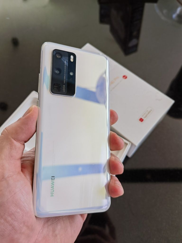 Huawei P40 Pro 8/256 box ładowarka oryg etui bdb+